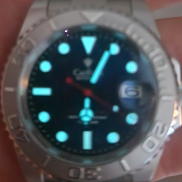 Cadisen C8210 Mens Automatic Watch (Rolex Yachtmaster Homage) - Picture 6 of 8